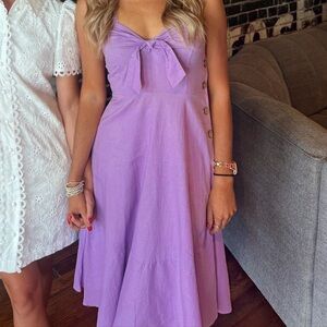 Purple dress